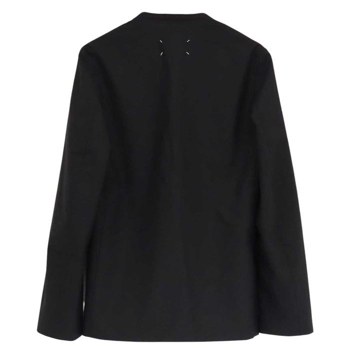 Maison Margiela 
ウール 
4ステッチ ノーカラー ジャケット