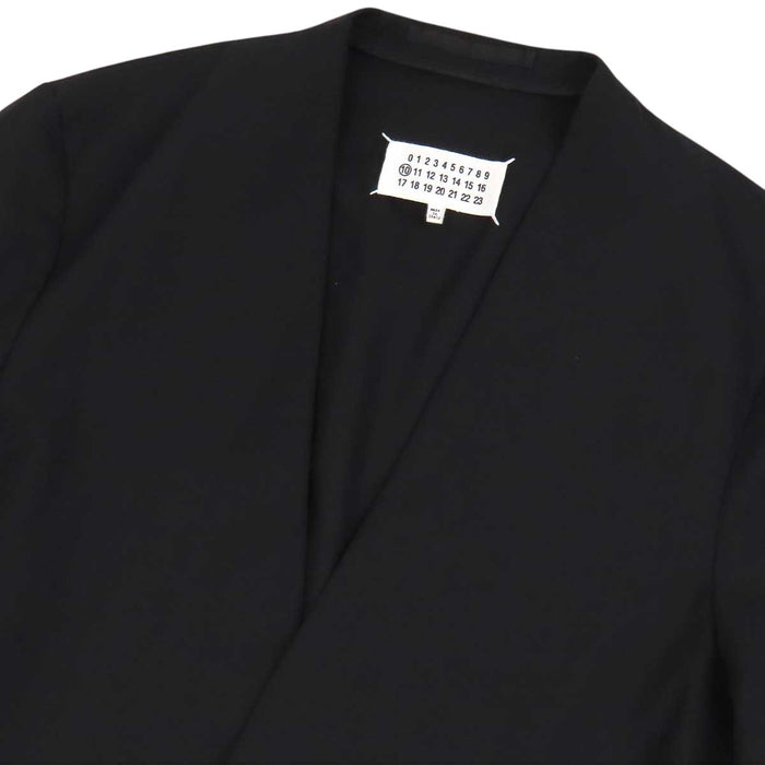 Maison Margiela 
ウール 
4ステッチ ノーカラー ジャケット