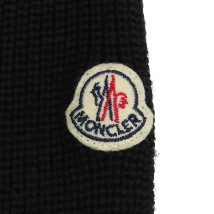 MONCLER 
Marione Tricott patch nylon wool-blend 
MAGLIONE knit-paneled down jacket