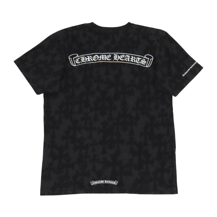 CHROME HEARTS 
CHプラス ホースシュー スクロールラベル コットン 
グレイブヤード セメタリークロス Tシャツ