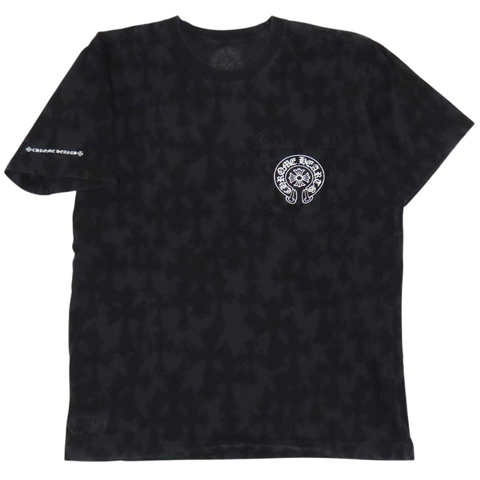 CHROME HEARTS 
CHプラス ホースシュー スクロールラベル コットン 
グレイブヤード セメタリークロス Tシャツ