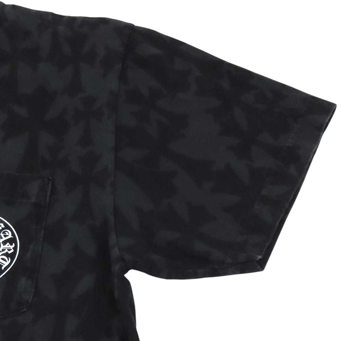 CHROME HEARTS 
CHプラス ホースシュー スクロールラベル コットン 
グレイブヤード セメタリークロス Tシャツ