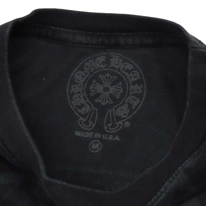 CHROME HEARTS 
CHプラス ホースシュー スクロールラベル コットン 
グレイブヤード セメタリークロス Tシャツ
