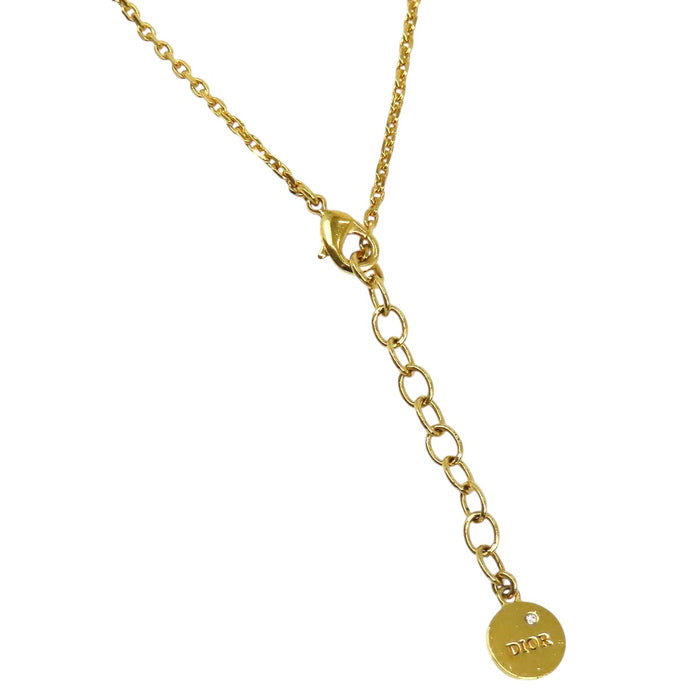 Dior 
Logo Star Rhinestone Gold-Tone Metal 
Dio(r)evolution Dior Evolution Necklace