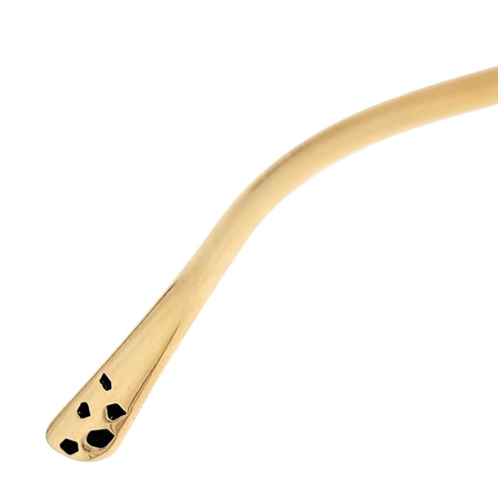CARTIER 
Rectangle Leopard 
Panthère Rimless Eyewear