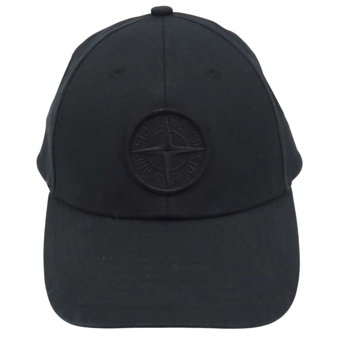 STONE ISLAND 
ストーンアイランド 刺繍 コットン 
コンパス ロゴ キャップ
