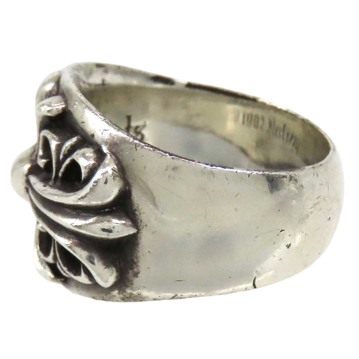 CHROME HEARTS 
CH KEEPER sterling silver engraved 1992 
Keeper ring