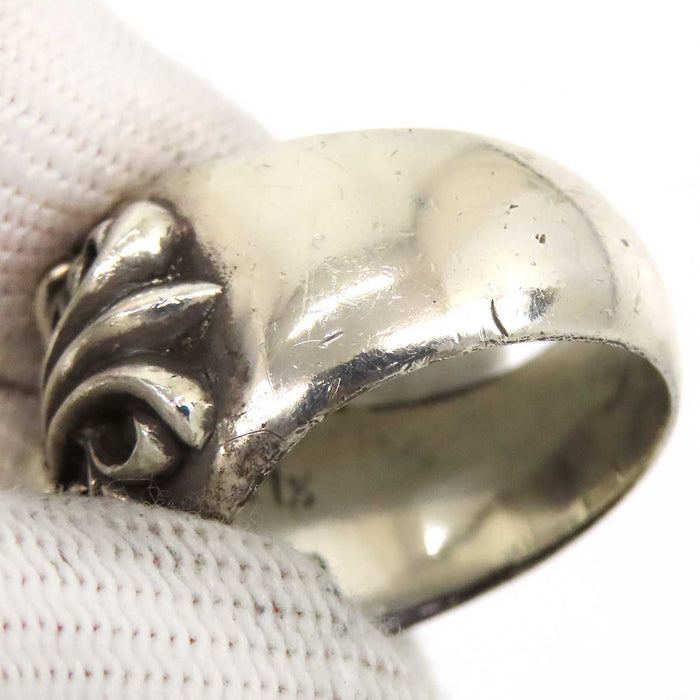 CHROME HEARTS 
CH KEEPER sterling silver engraved 1992 
Keeper ring