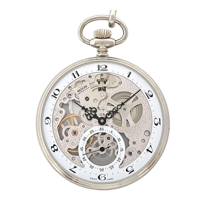 EPOS 
Skeleton pocket watch