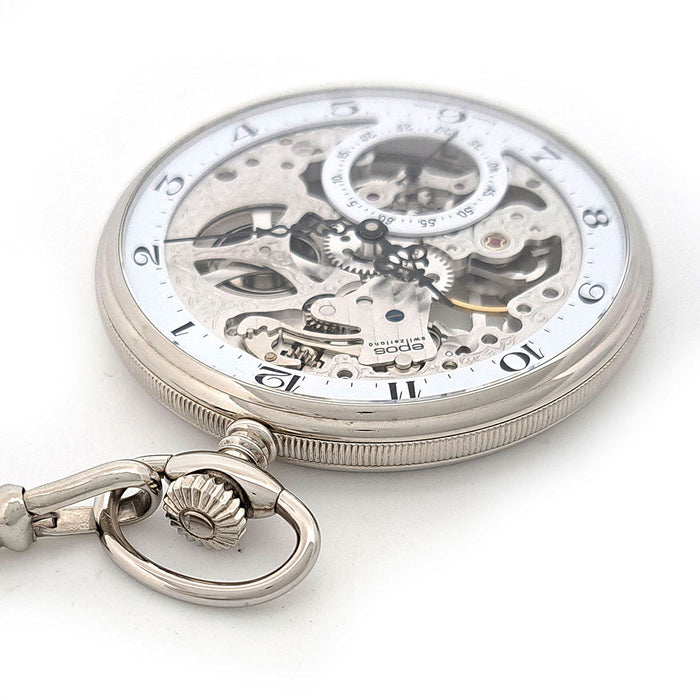 EPOS 
Skeleton pocket watch