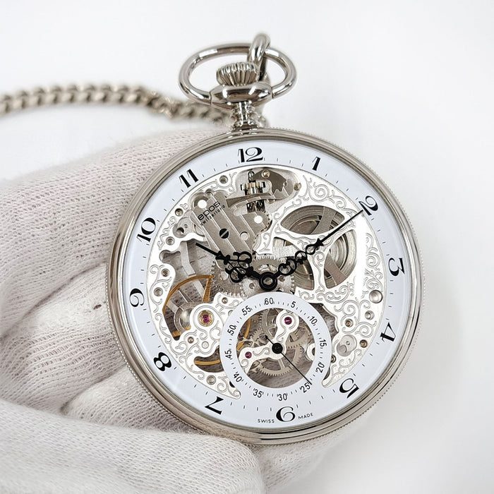 EPOS 
Skeleton pocket watch