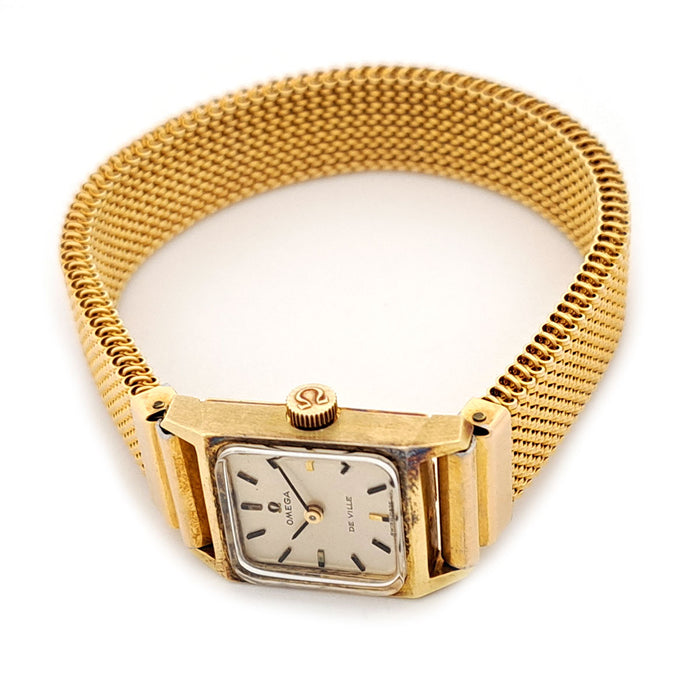 OMEGA 
Vintage De Ville Yellow Gold
