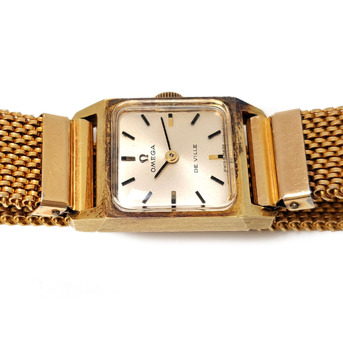 OMEGA 
Vintage De Ville Yellow Gold