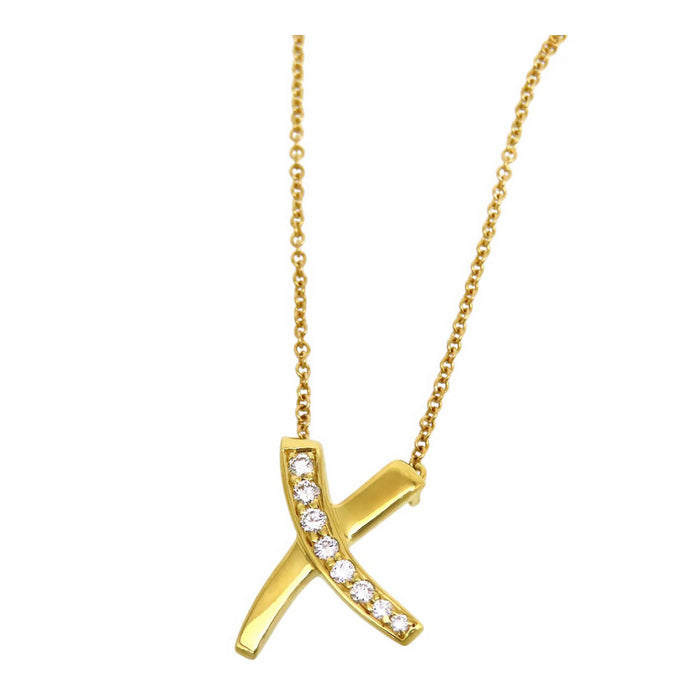 TIFFANY&Co. 
キス ダイヤモンド ネックレス