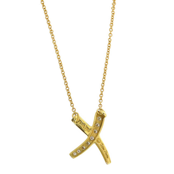 TIFFANY&Co. 
キス ダイヤモンド ネックレス