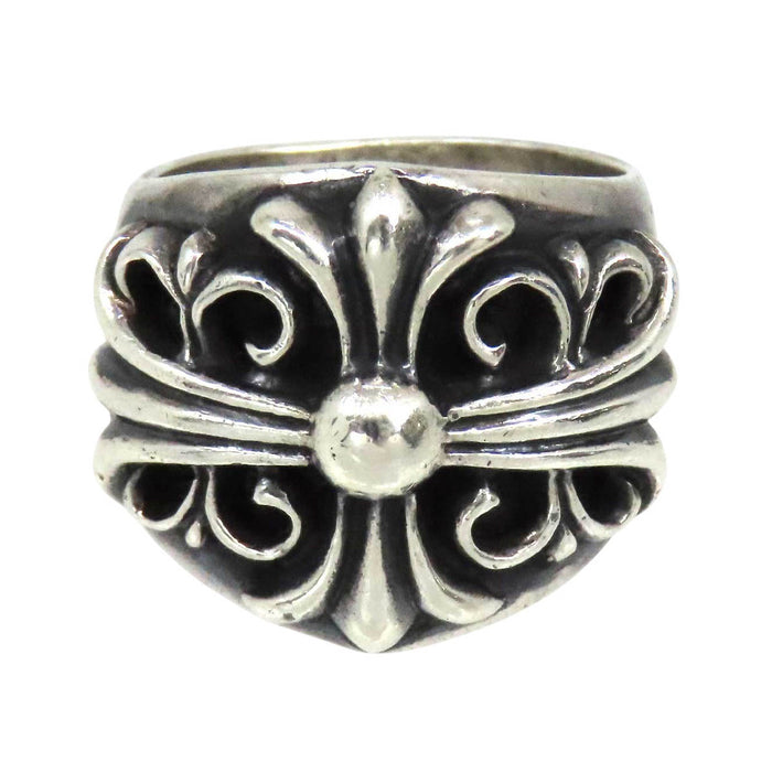 CHROME HEARTS 
CH KEEPER sterling silver engraved 1992 
Keeper ring