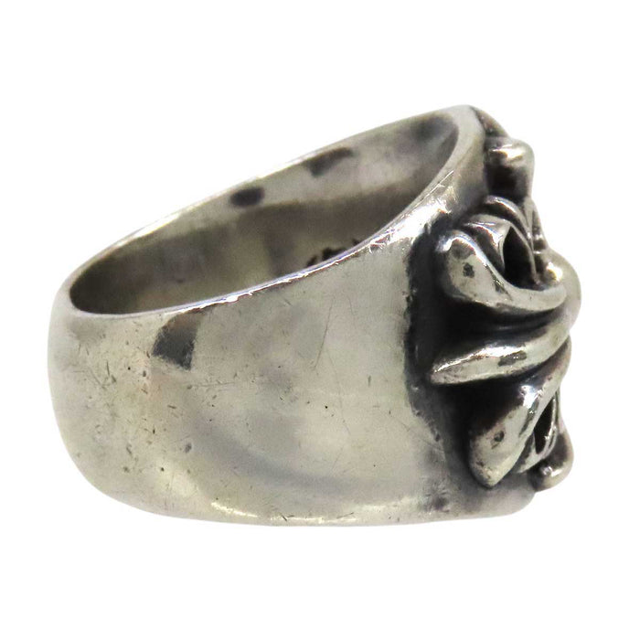 CHROME HEARTS 
CH KEEPER sterling silver engraved 1992 
Keeper ring