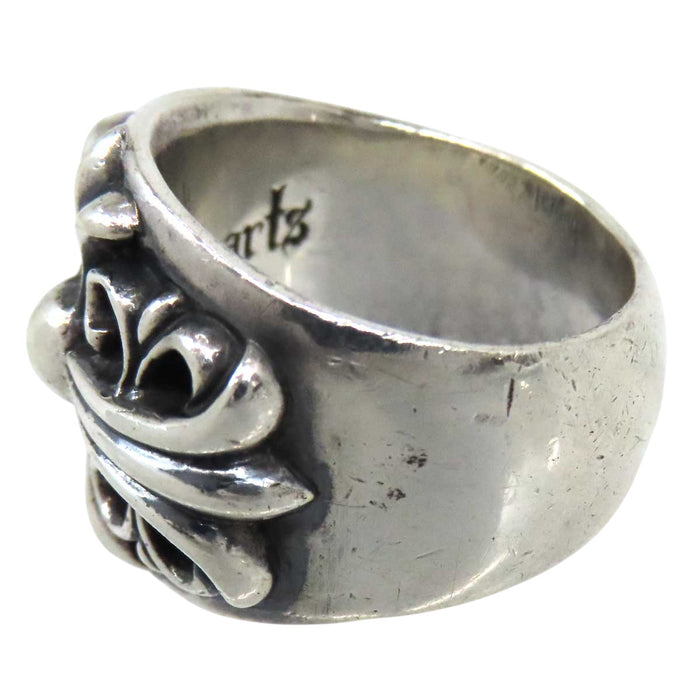 CHROME HEARTS 
CH KEEPER sterling silver engraved 1992 
Keeper ring