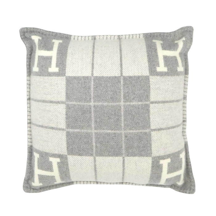 HERMES 
アヴァロン3 H アッシュ ロゴ ウール カシミヤ混 
アヴァロンIII クッション