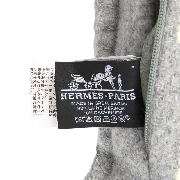 HERMES 
アヴァロン3 H アッシュ ロゴ ウール カシミヤ混 
アヴァロンIII クッション