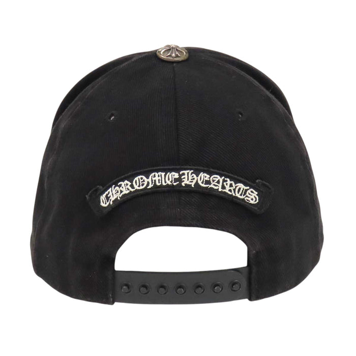CHROME HEARTS 
クロスボール CHプラス スクロールラベル ロゴ 刺繍 コットン 
ホースシュー CHプラス ベースボール キャップ
