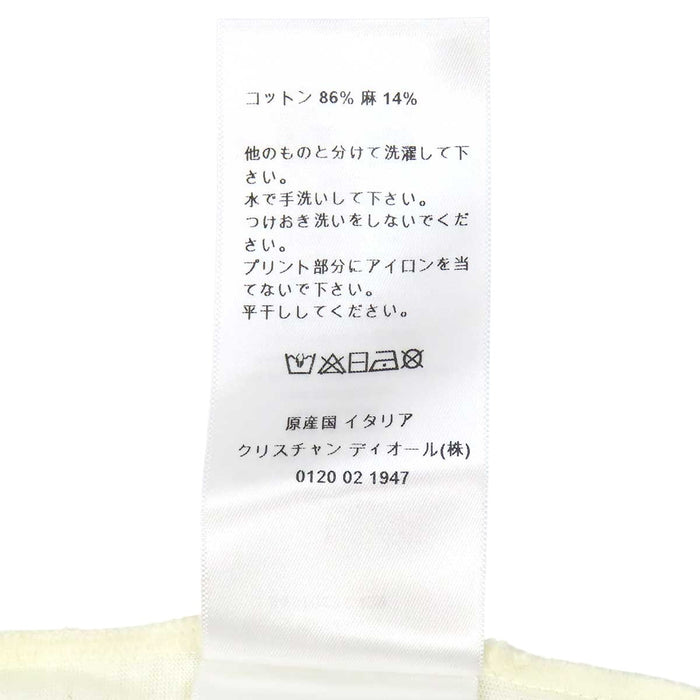 Dior 
CD ロゴ コットン リネン Bee クルーネック 
J'ADIOR 8 プリント Tシャツ