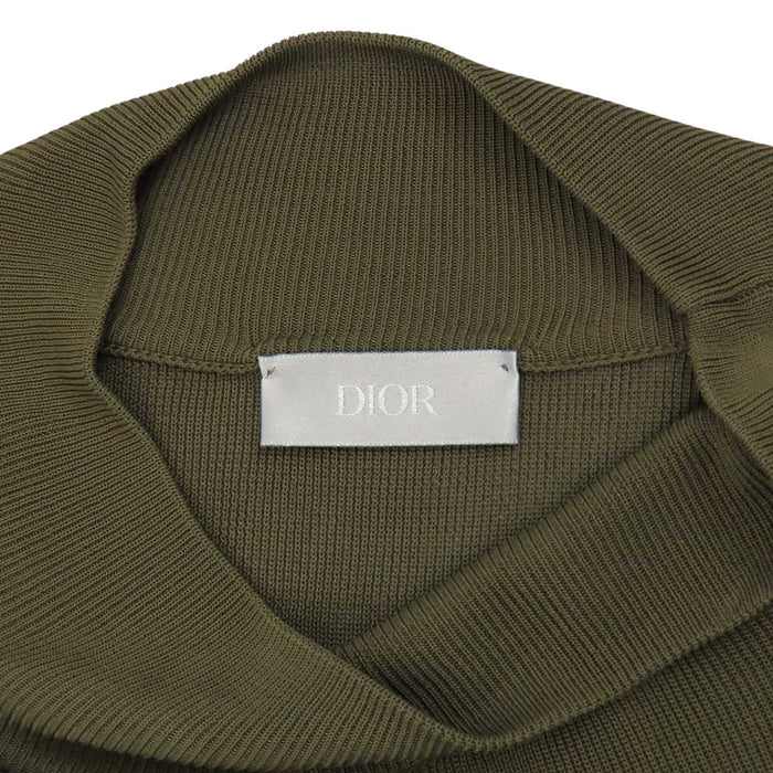 Dior 
カシミヤ 
フロントロゴ ハイネック ニット