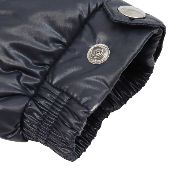 MONCLER 
ロゴ ワッペン フード ダブルジップ ナイロン 
MOUNIER ダウンジャケット