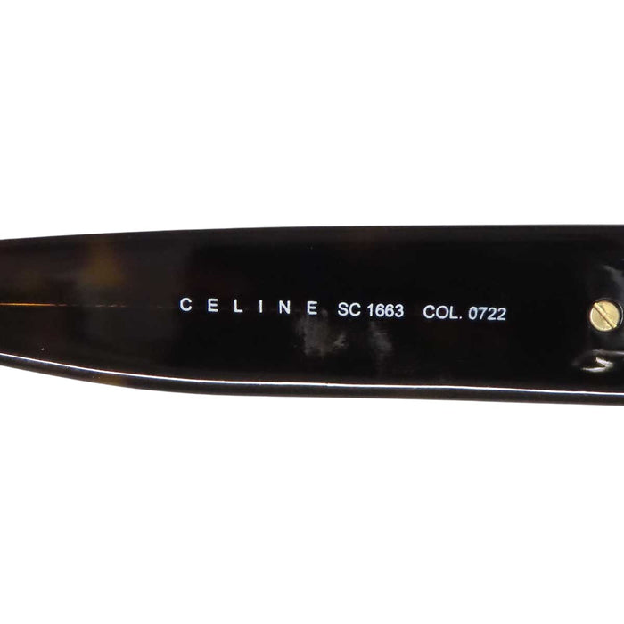CELINE 
ロゴ ゴールドカラー 
マカダム サングラス