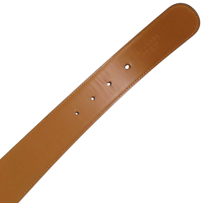 BVLGARI 
Circle logo leather gold-tone hardware 
Bvlgari Bvlgari belt