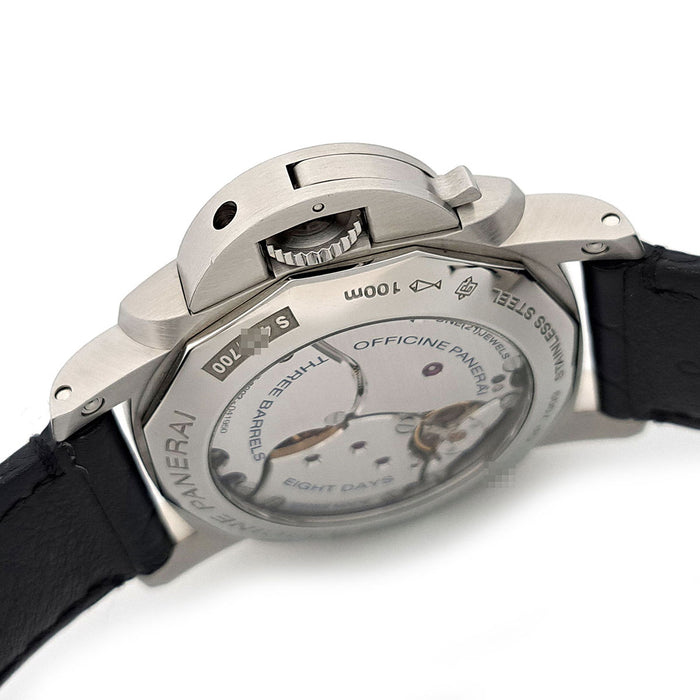 OFFICINE PANERAI 
ルミノール 1950 8デイズ GMT 
箱ギャラ付