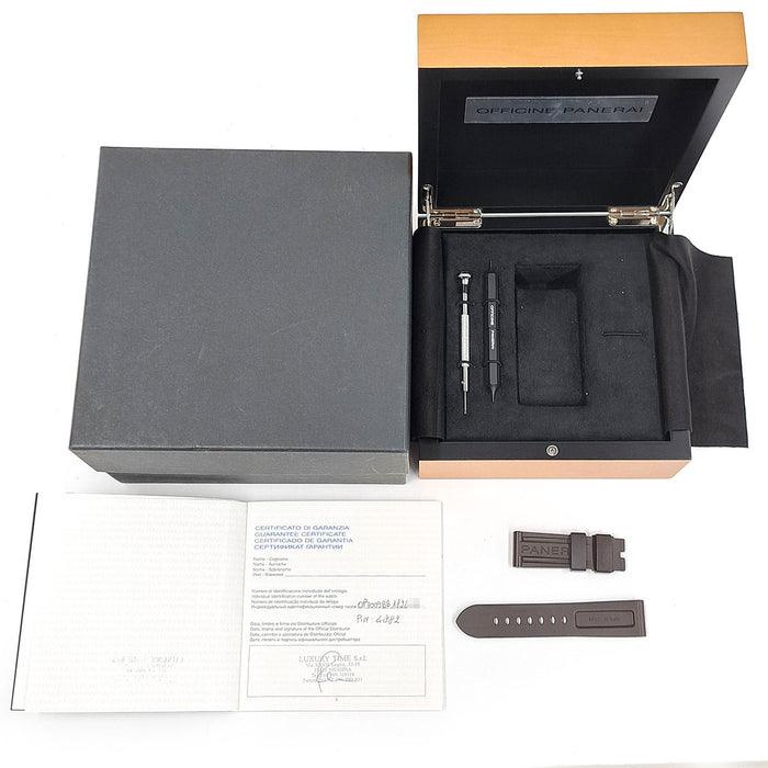 OFFICINE PANERAI 
ルミノール 1950 8デイズ GMT 
箱ギャラ付