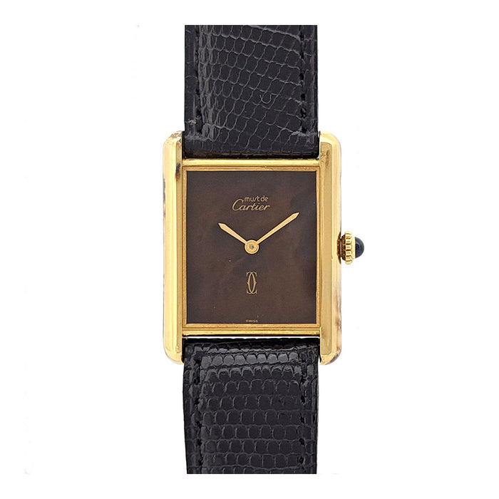 CARTIER 
マストタンク マーブルダイヤル