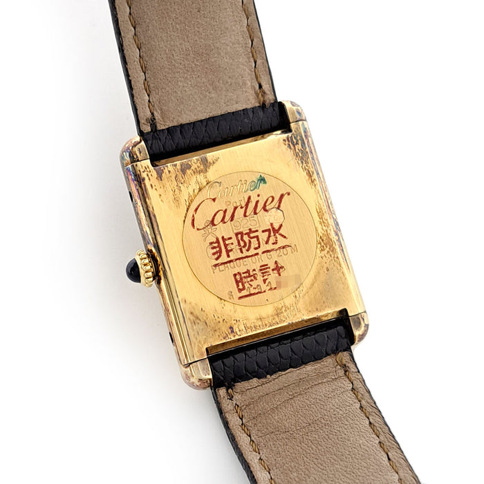 CARTIER 
マストタンク マーブルダイヤル