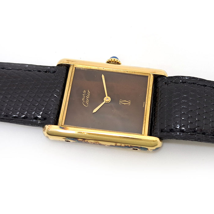 CARTIER 
マストタンク マーブルダイヤル