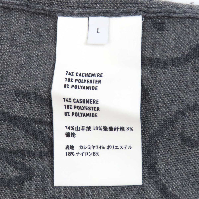 Berluti 
カシミヤ クルーネック 
カリグラフィ ニット