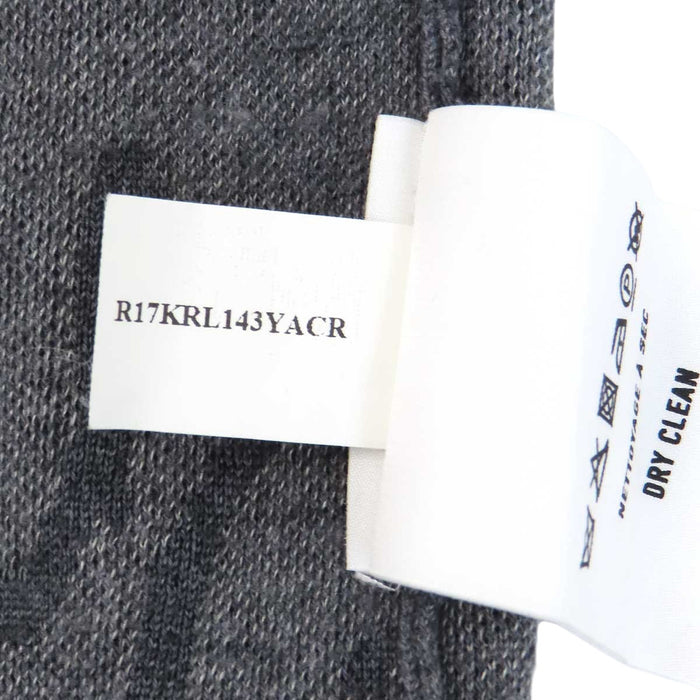 Berluti 
カシミヤ クルーネック 
カリグラフィ ニット