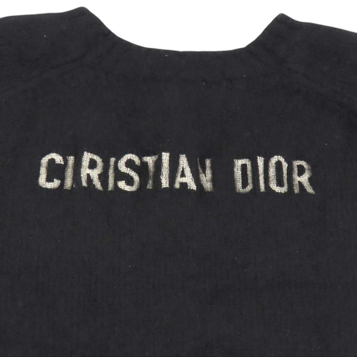 Dior 
クルーネック 
バックロゴ カシミヤ ニット
