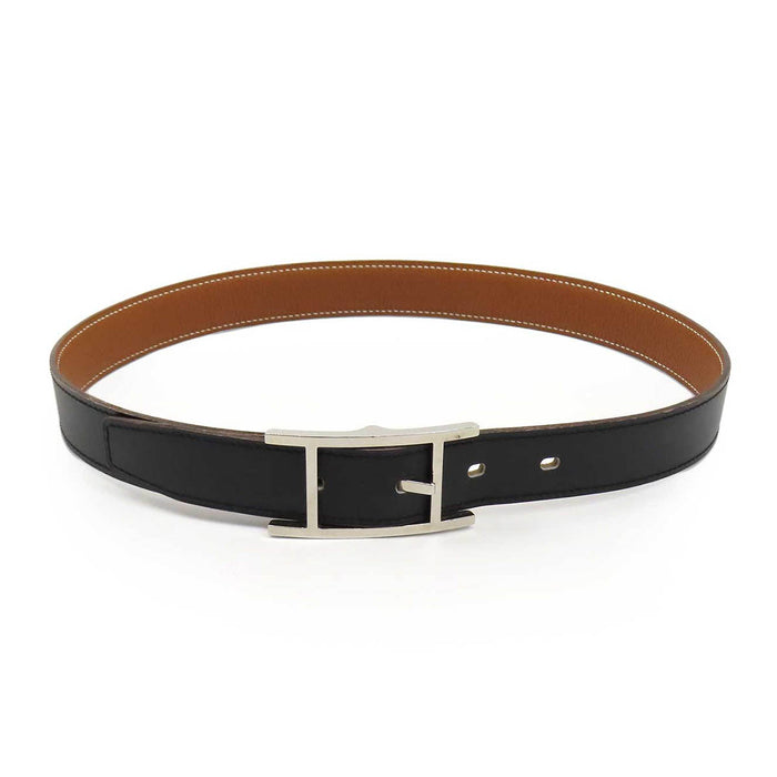 HERMES 
26MM □G刻印 レザー 
カンタン リバーシブル ベルト