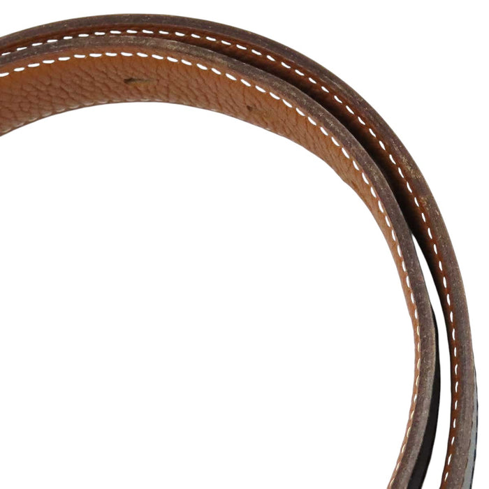 HERMES 
26MM □G刻印 レザー 
カンタン リバーシブル ベルト
