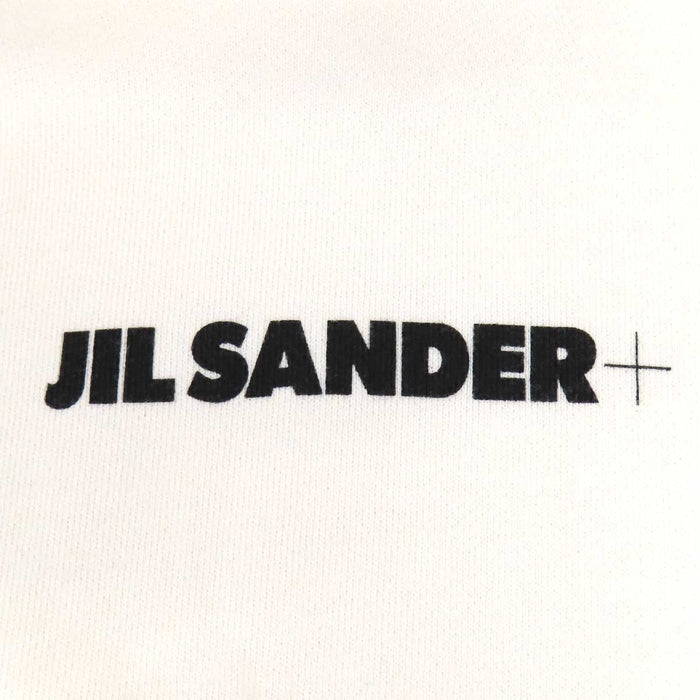 JIL SANDER 
コットン スウェット 
ロゴ プリント フーディ