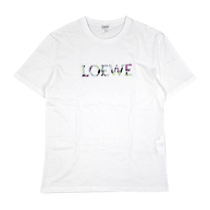 LOEWE 
コットン クルーネック 
ロゴ Tシャツ