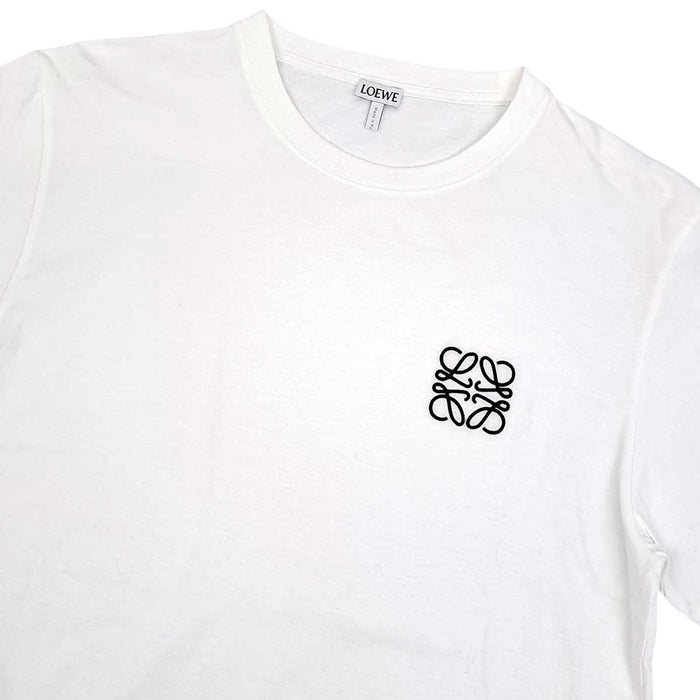 LOEWE 
ロゴ 刺繍 コットン 
アナグラム レギュラーフィット Tシャツ