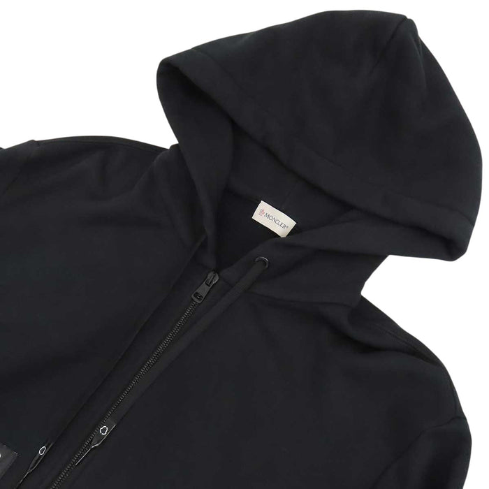 MONCLER 
Hiroshi Fujiwara collaboration FRGMT Maglia logo-embroidered hooded sweatshirt 
Fragment MAGLIA hoodie 
Moncler Genius
