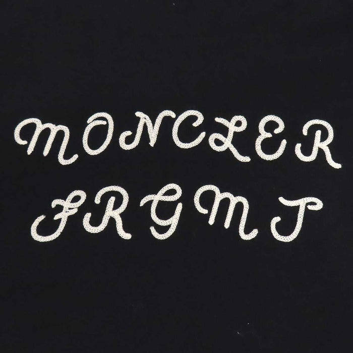 MONCLER 
Hiroshi Fujiwara collaboration FRGMT Maglia logo-embroidered hooded sweatshirt 
Fragment MAGLIA hoodie 
Moncler Genius