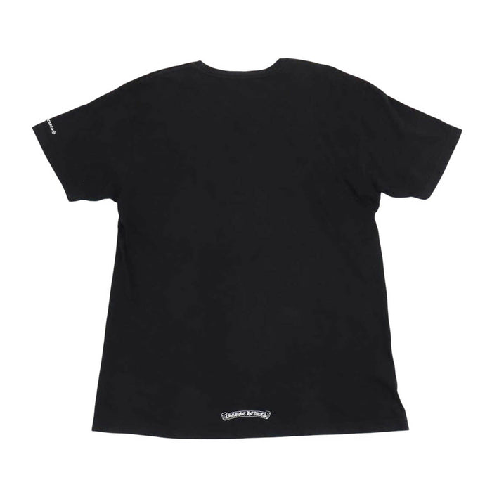 CHROME HEARTS 
CH T-SHRT 1 NECK LOGO スクロールラベル コットン 
ネック ロゴ プリント Tシャツ