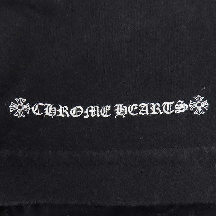 CHROME HEARTS 
CH T-SHRT 1 NECK LOGO スクロールラベル コットン 
ネック ロゴ プリント Tシャツ