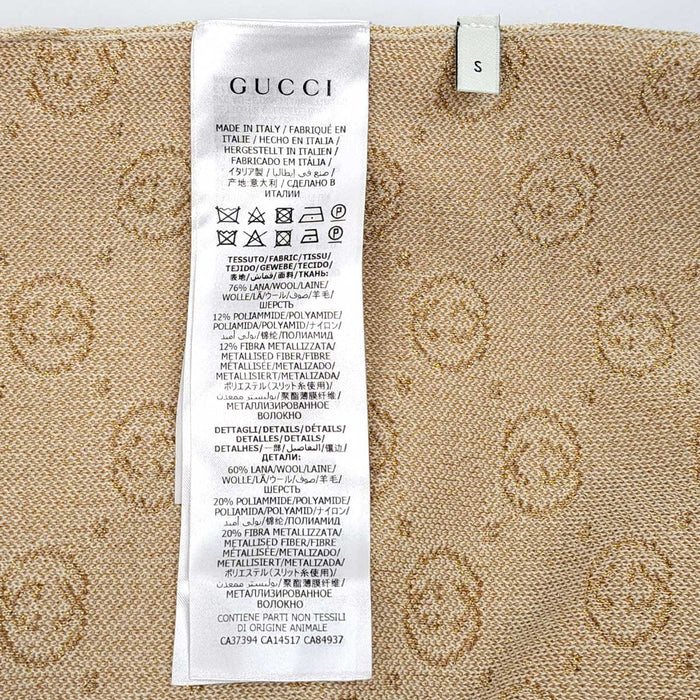 GUCCI 
GG ラメ ウール ロゴ ボタン 
インターロッキングG ロング ニット カーディガン