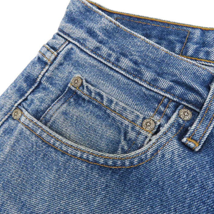 CHROME HEARTS 
CH Levi's クロスボール スクロールラベル ボタン コットン 
リーバイス 501 クロスパッチ デニムパンツ