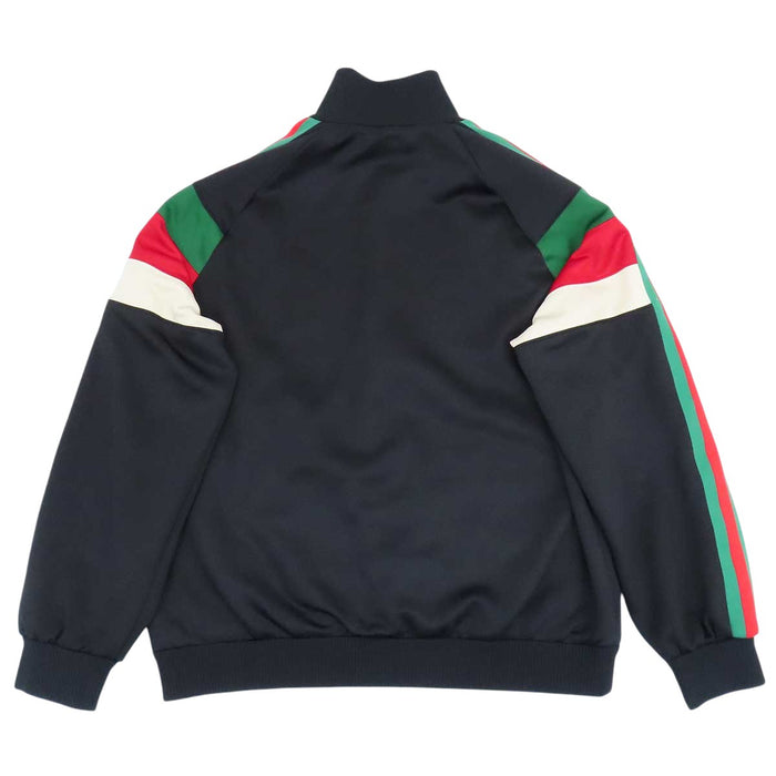 GUCCI 
インターロッキングG ロゴ ネオプレン 
ウェブストライプ トラックジャケット